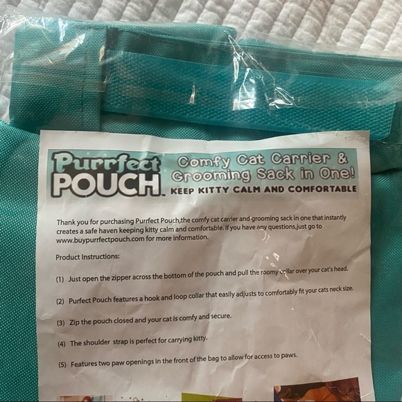 Purrfect Pouch 'Comfy Cat Carrier' - Picture 3 of 5